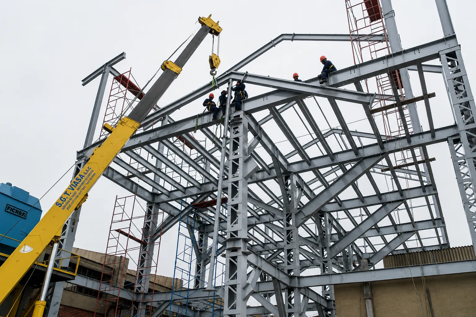 Plataformas metálicas y mezzanines